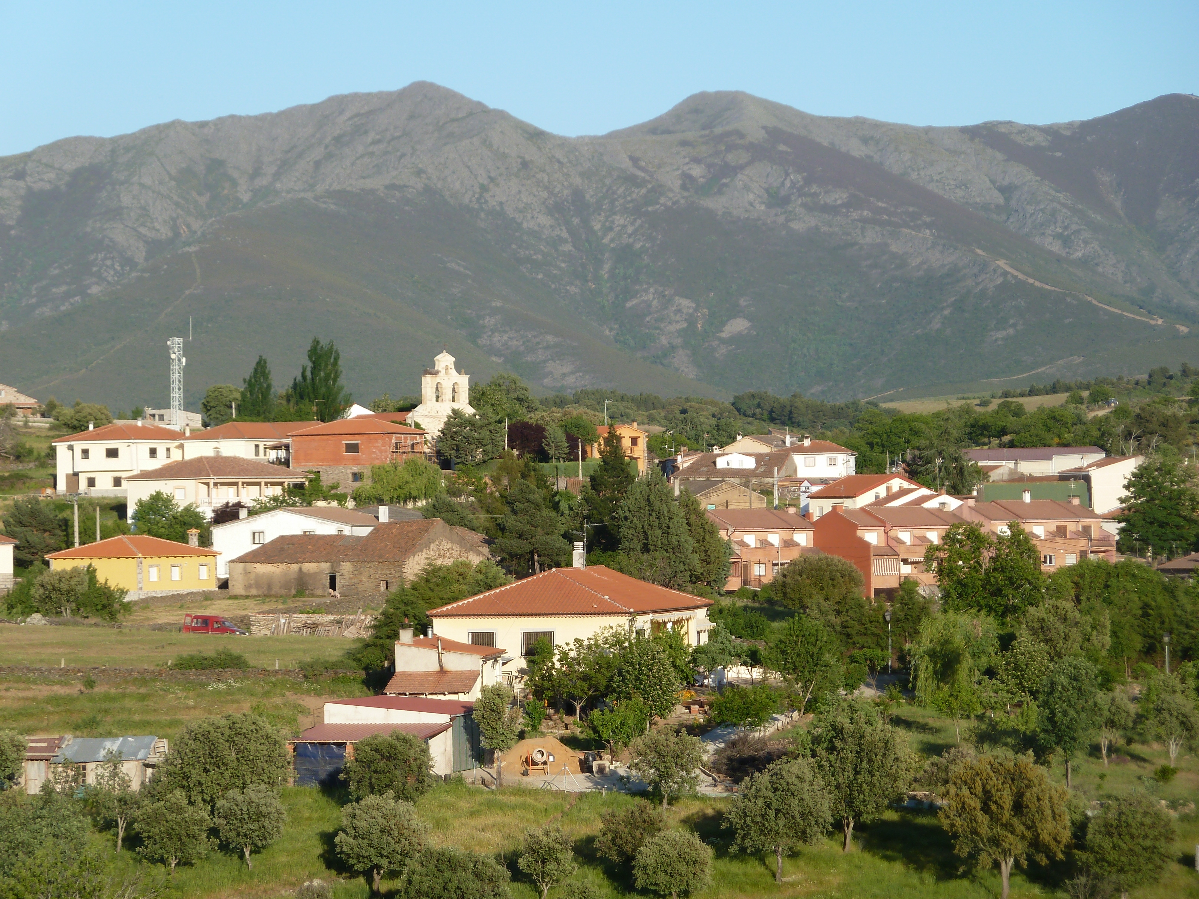 Vista del Pueblo de Agallas