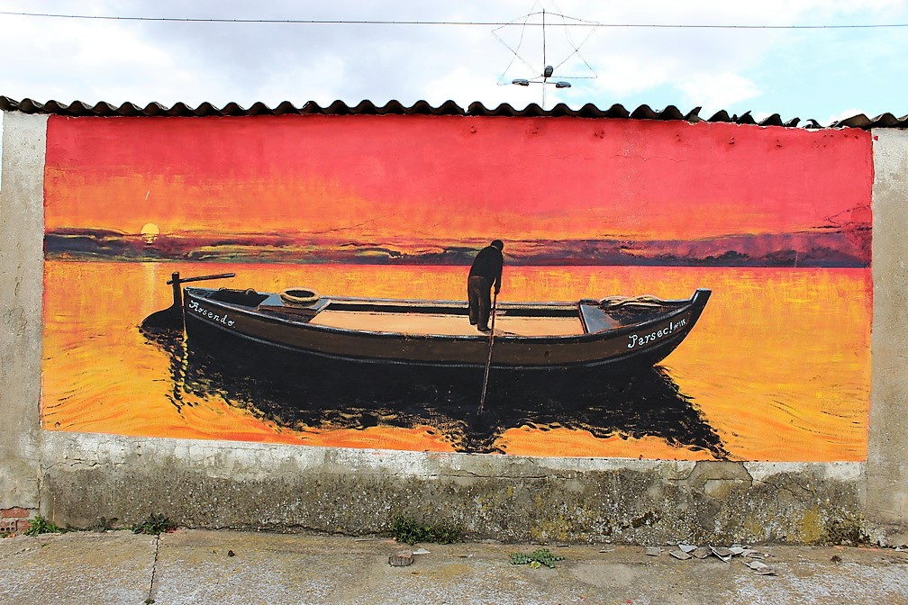 Mural de la barca