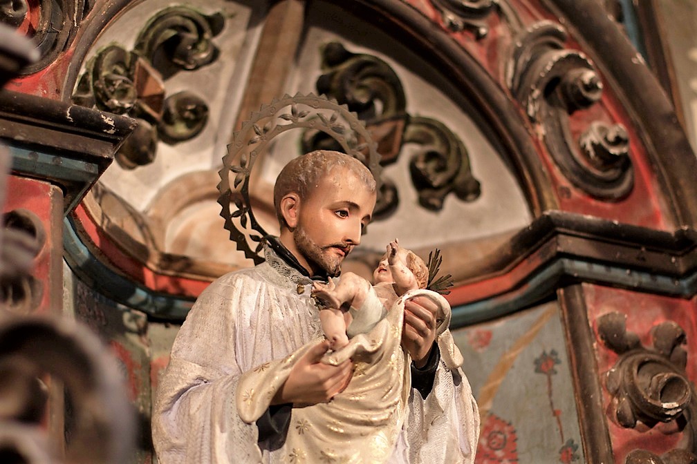 Escultura en la Iglesia del Buen Jesus