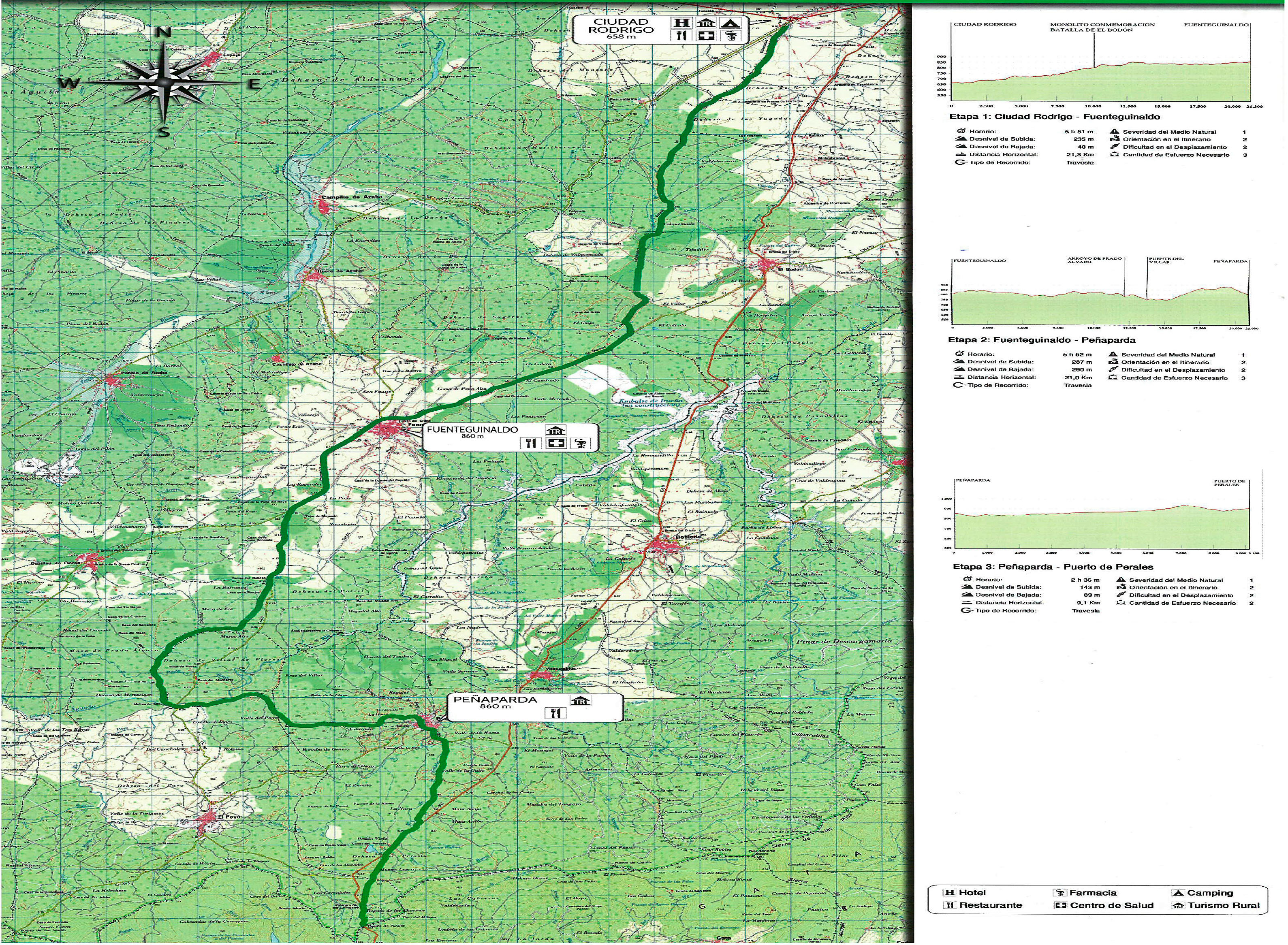 Mapa del GR 187