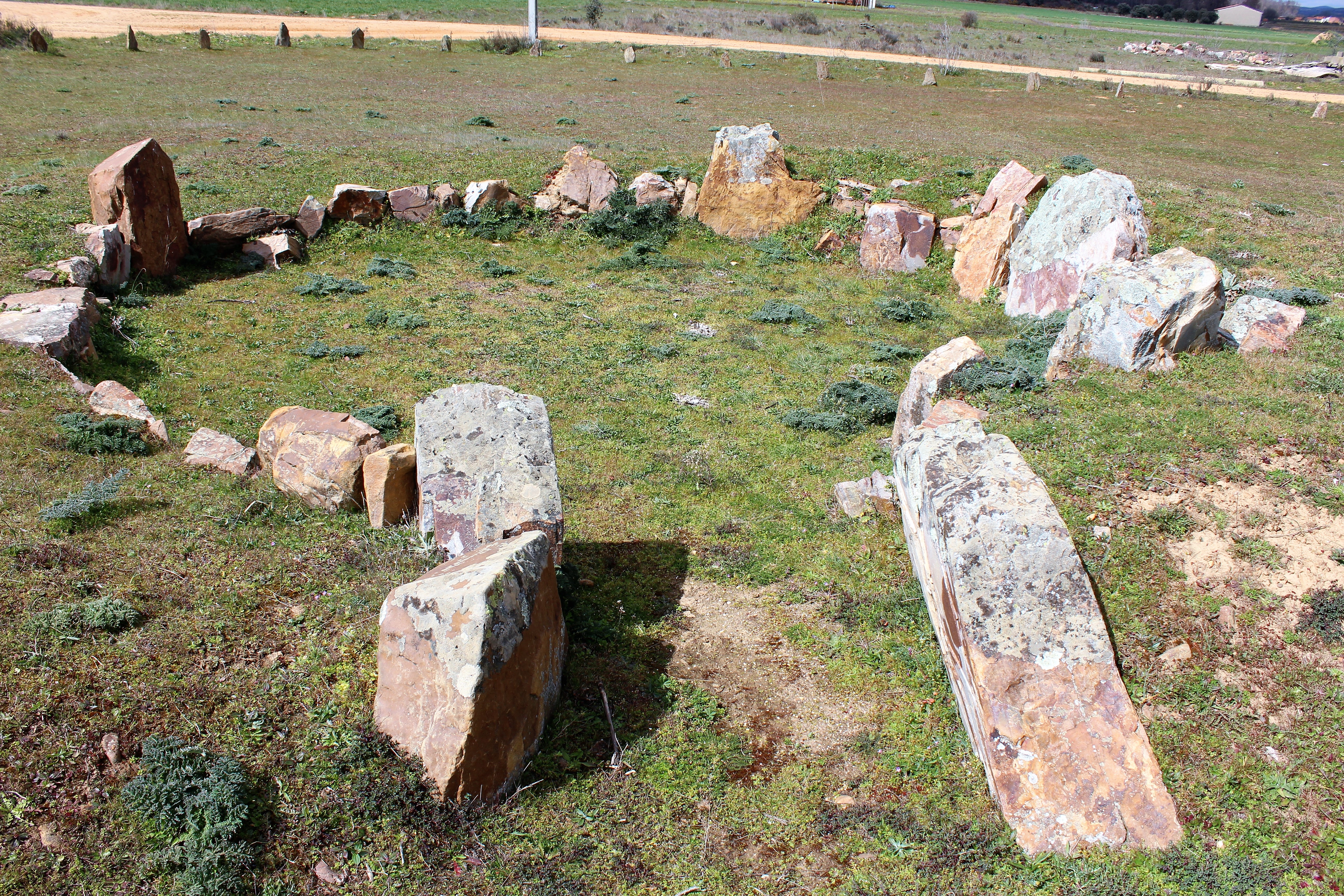 Restos arqueológicos del Dolmen del Tesoro