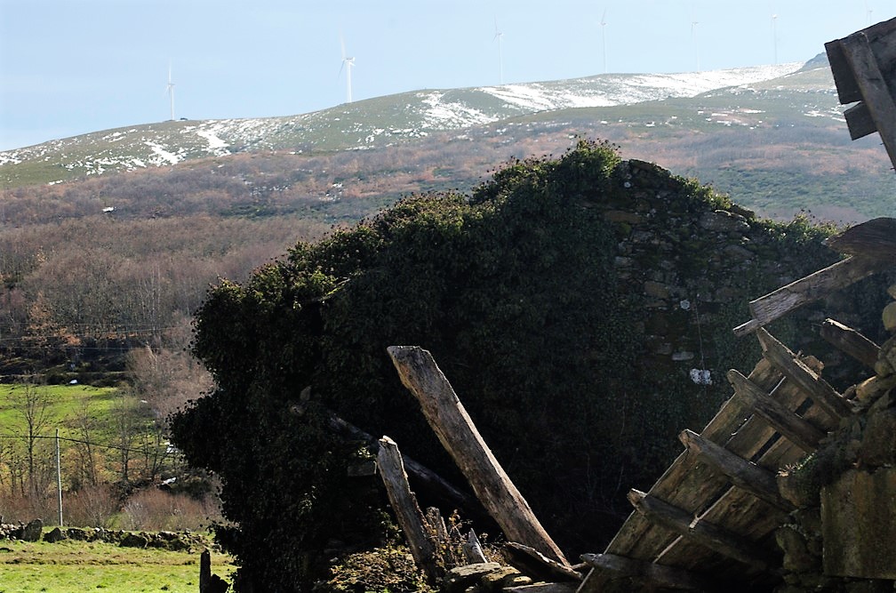 Paisaje en Villanueva de la Sierra