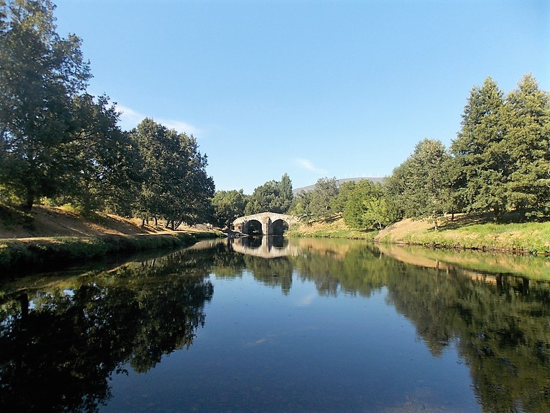 Puente sobre el Rio Tuela